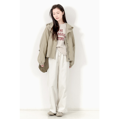 日系常规棉混工装外套