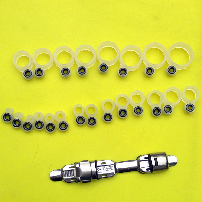 diy或者修理海竿矶竿手竿改矶竿渔轮卡座 过线环套装