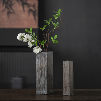陶瓷花瓶轻奢手工制作粗陶花插