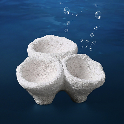 奶嘴海葵窝陶瓷高透水海葵基座