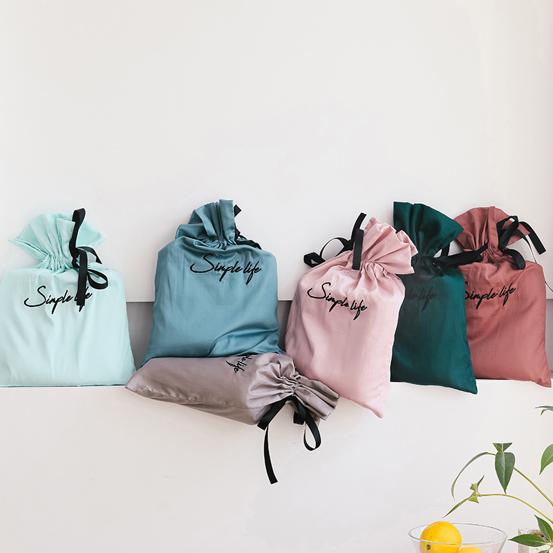 60支贡缎旅行宾馆纯色隔脏睡袋