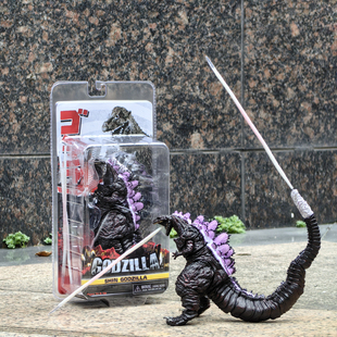 优质版NECA 新核子2016哥斯拉 Godzilla恐龙怪兽关节可动手办模型