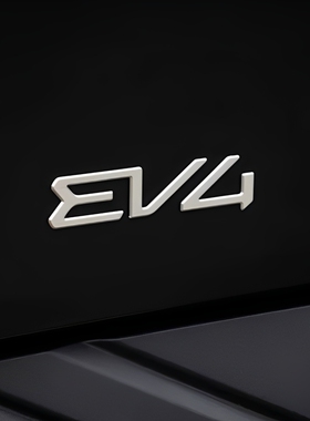 现代KIA起亚EV4车尾标GTLINE尾标EMBLEM LOGO凯酷铝合金银色拉丝