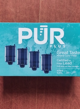 现货 美国PUR三段过滤厨房直饮水龙头净水器单滤芯 4只一盒