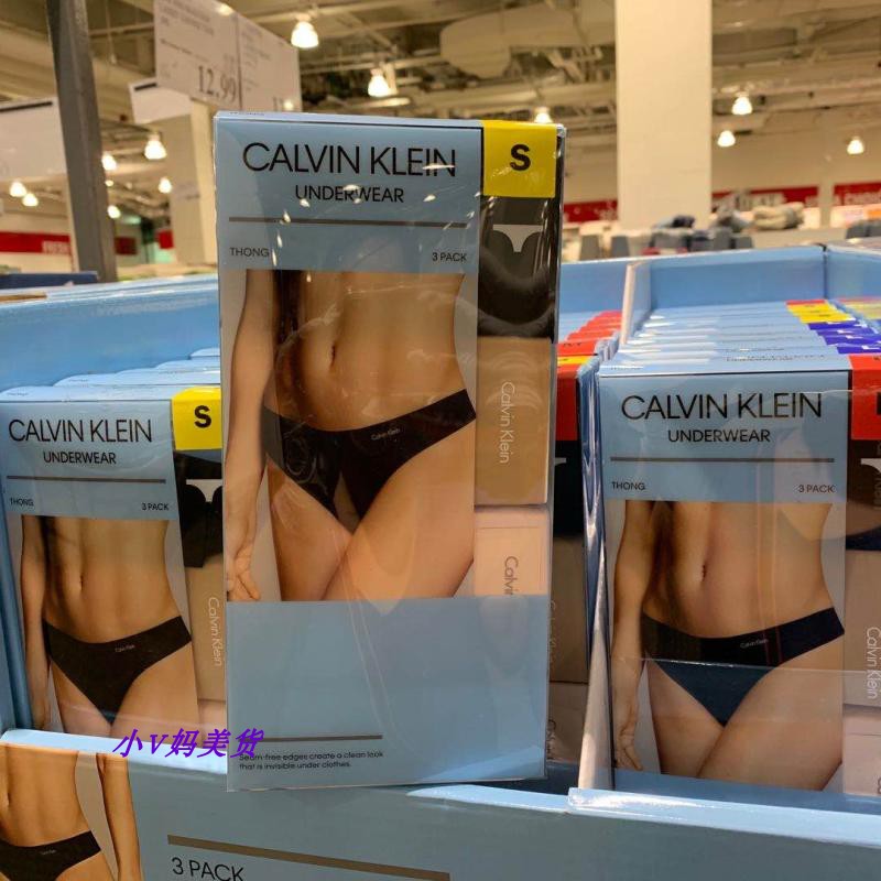 美国Calvin Klein女士三角内裤 纯棉CK内裤女比基尼短裤裤头