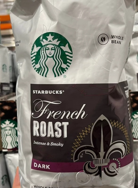 现货美国进口starbucks星巴克咖啡豆1130g中度重度深烘焙1.13kg