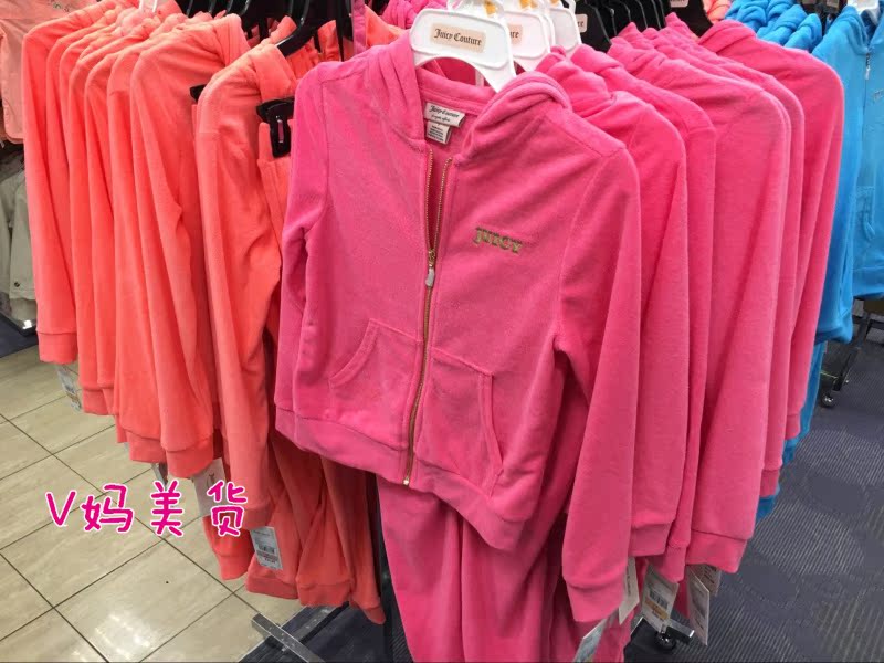 ÏÖ»õ ÃÀ¹úJuicy Coutureͯװ ¶ùͯÌì¶ìÈÞÐÝÏÐÔ˶¯Á¬Ã±Ì××°