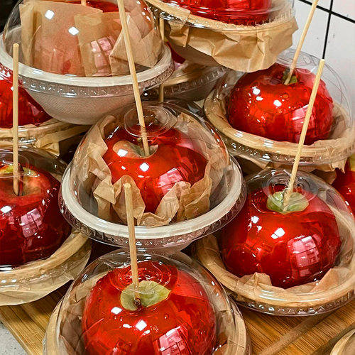 糖苹果包装盒苹果糖打包盒