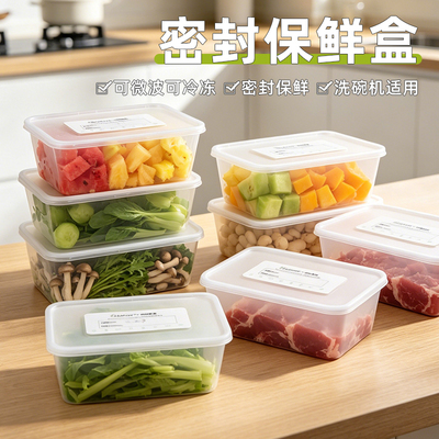 PAKPLAST食品级冰箱密封保鲜盒