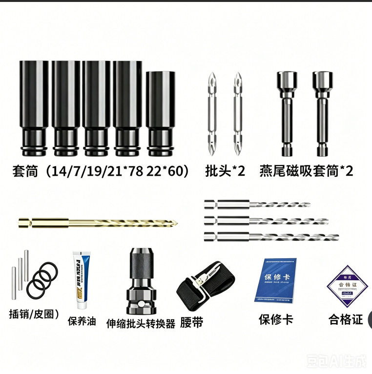 外贸款电商专用电锤冲击电动扳手电锤