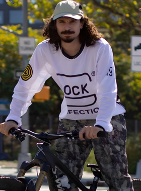 Glock MTB 速降服透气骑行服男长袖山地车越野摩托户外骑行速干服