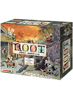 游卡桌游茂林源记中文版ROOT河岸 地底 劫掠 机械扩桌游现货包邮