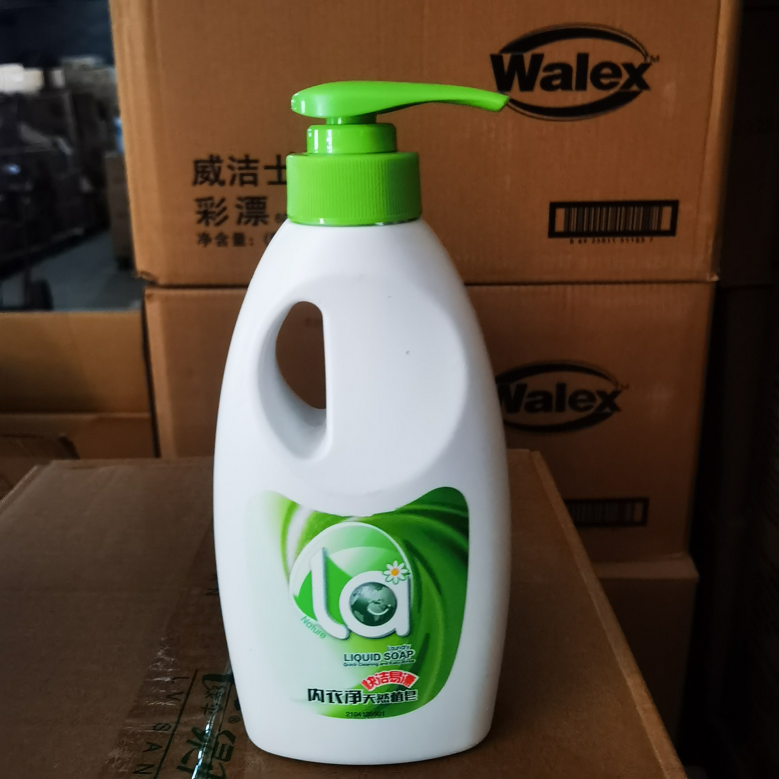 正品威露士旗下妈妈壹选la300g天然植皂洗衣液倍柔手洗深层去污