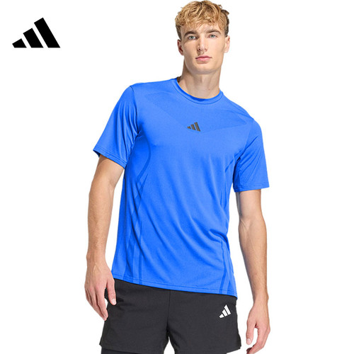 adidas阿迪达斯男子运动休闲短袖T恤KE2388