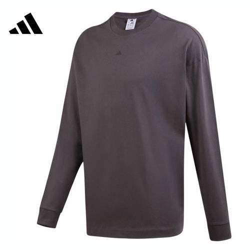 adidas阿迪达斯春季男子运动休闲长袖T恤JC7835