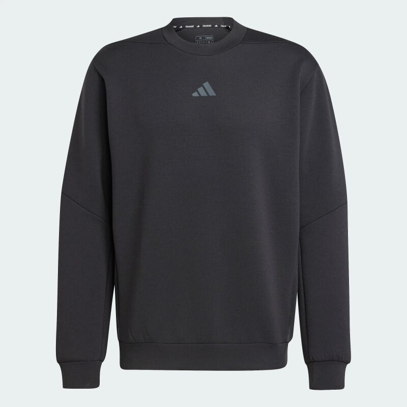 adidas阿迪达斯男子春季速干太空棉运动卫衣套头衫健身服 JJ4642