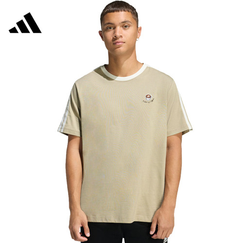 adidas阿迪达斯男子运动休闲短袖T恤JZ5071