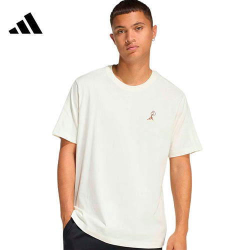 adidas阿迪达斯男子运动休闲短袖T恤KB4845