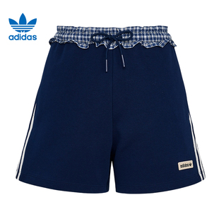 adidas阿迪达斯三叶草女子运动休闲短裤裤子KU9394