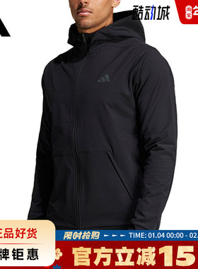 adidas阿迪达斯冬季男子运动休闲夹克外套IN5607