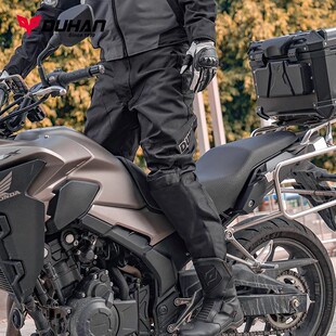 杜汉摩托车骑行裤赛车裤防水骑士机车防摔耐磨装备冬季保暖四季款