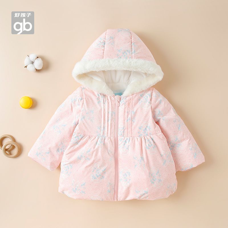 好孩子女童a类秋冬新款羽绒服