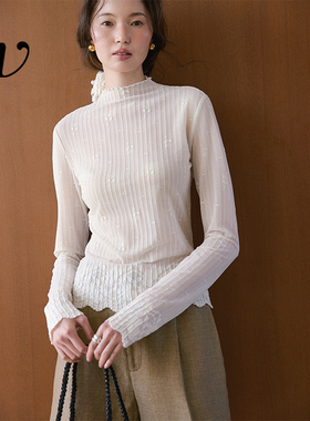 【Even Vintage 1/08 20:00 新品上新】设计感针织打底衫