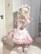 女仆装cos可爱女佣软妹猫咪二次元洛丽塔cosplay服装lolita连衣裙