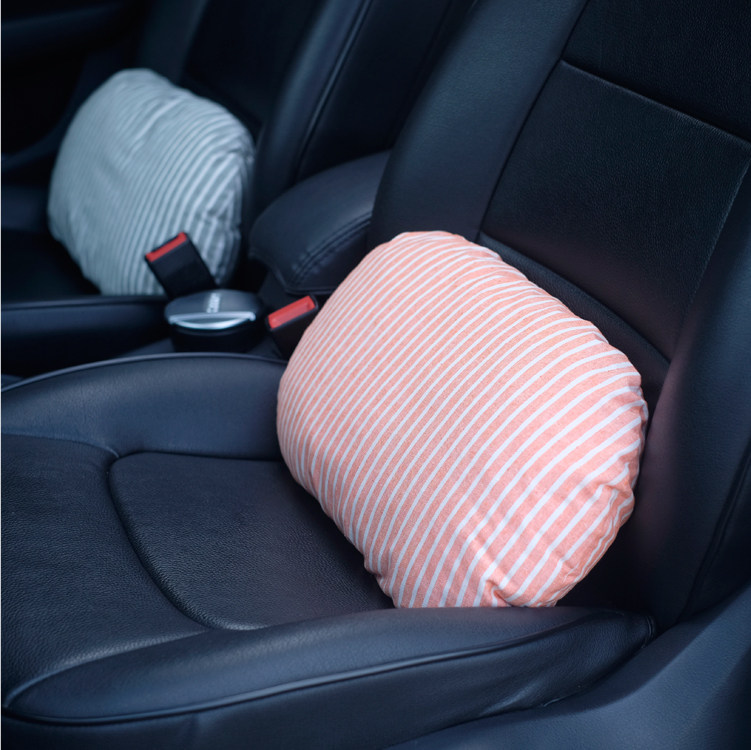 简约条纹棉麻办公椅靠垫日式亚麻汽车腰垫增高垫沙发椅子腰枕|msdalam kategori rumah Fabrik, bantal/bantal - dari Buy2taobao.com untuk memberikan perkhidmatan ejen Taobao profesional membeli
