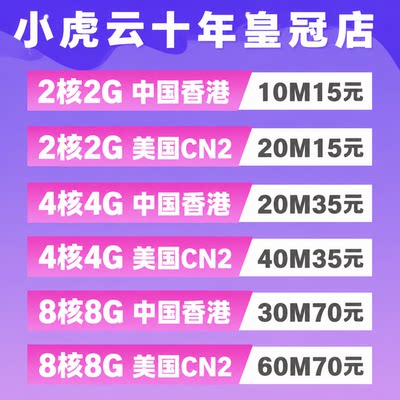香港云服务器网站建设Linux宝塔 美国云主机租用轻量云大带宽CN2
