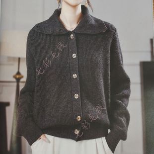 量身定做羊绒衫羊绒高端定制代加工2025新款花型私人订制女款