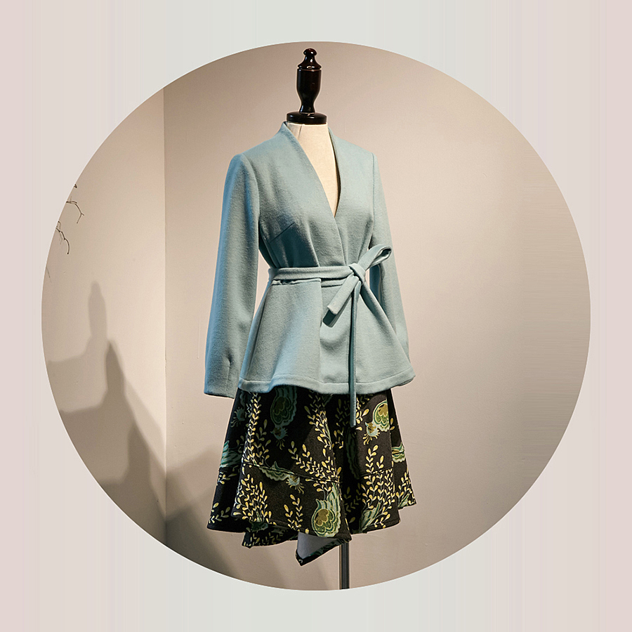 设计师羊毛呢外套