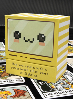 像素风塔罗牌 奇妙八位素塔牌韦特 8BIT FANTASY TAROT MARVOLI