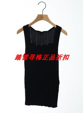 拍前询库存 安所正品 VE 2024年秋季针织小衫背心 FQ1B934 包邮