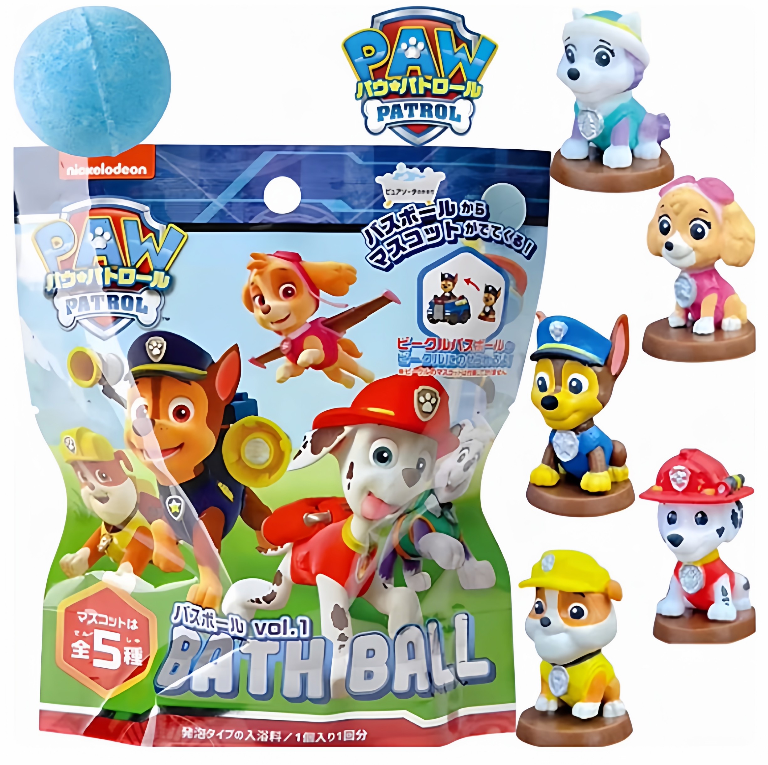 日本儿童泡澡沐浴球男孩女孩盲盒玩具沐浴球汪汪队立大功60g,家庭/个人清洁工具,沐浴球,淘宝优惠券,粉丝福利购,淘宝优惠卷