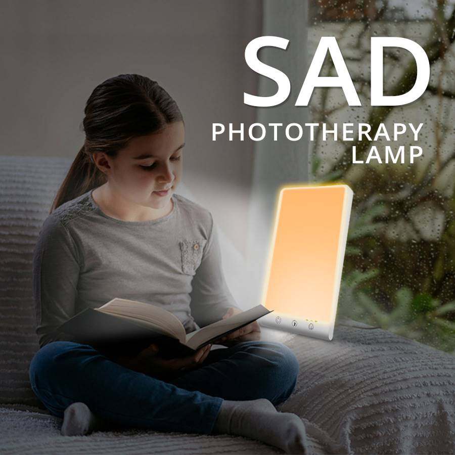 亚马逊SAD光疗灯Happy Light仿生太阳光情感治愈灯智能调节抑郁灯
