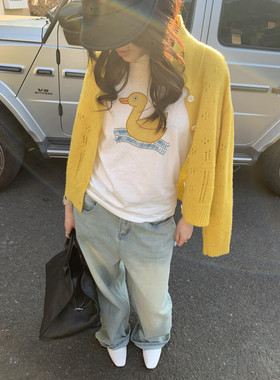 早春新款！SIST家韩国东大门 短袖tee早春活力满满的一款短袖T恤