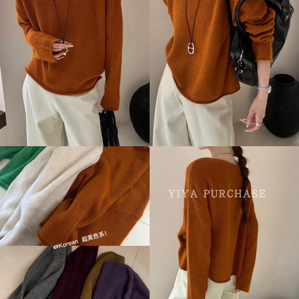 高品羊绒蜜熊系列针织衫