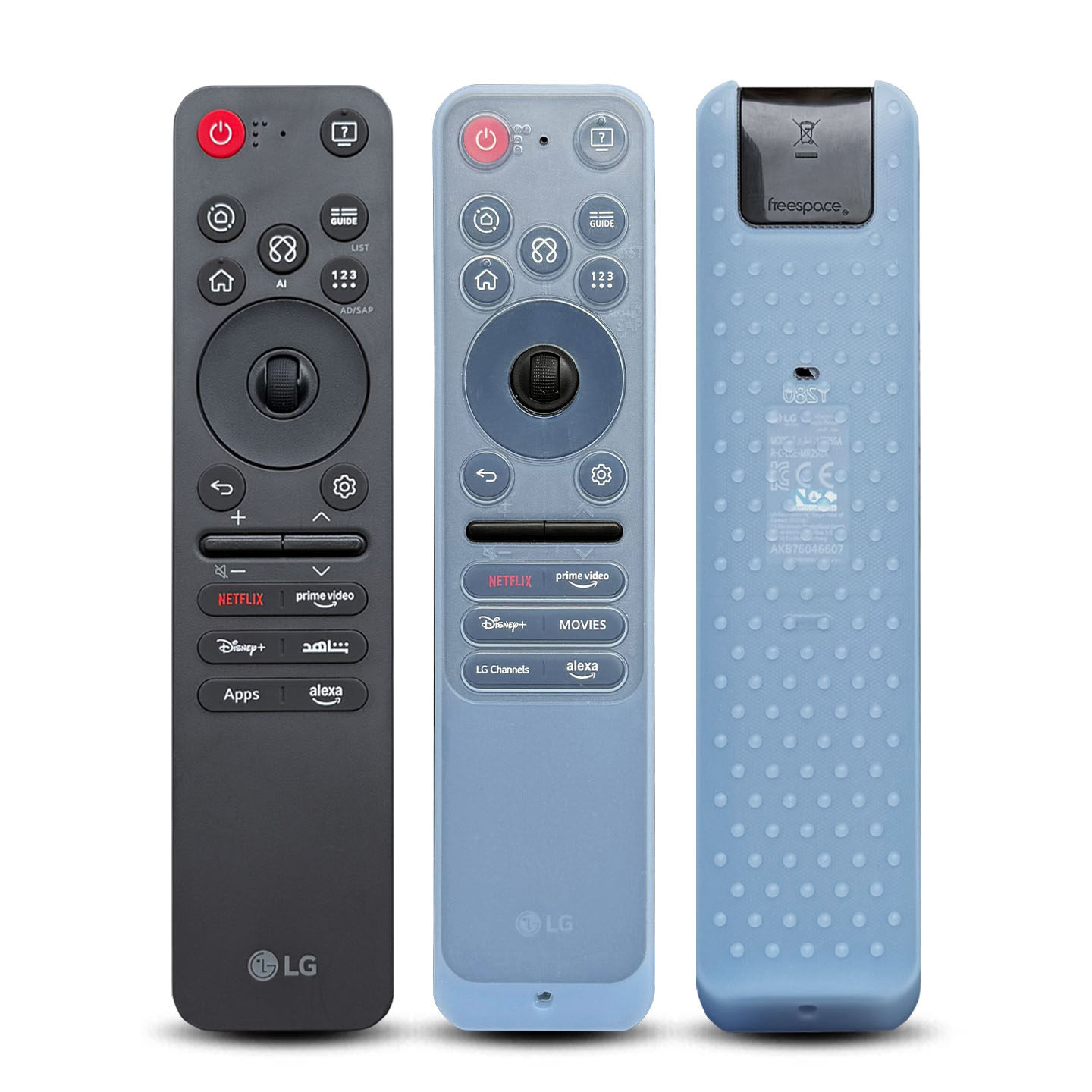 适用LG电视机遥控器保护套MR25GA软硅胶套特厚防摔防尘套高清透明