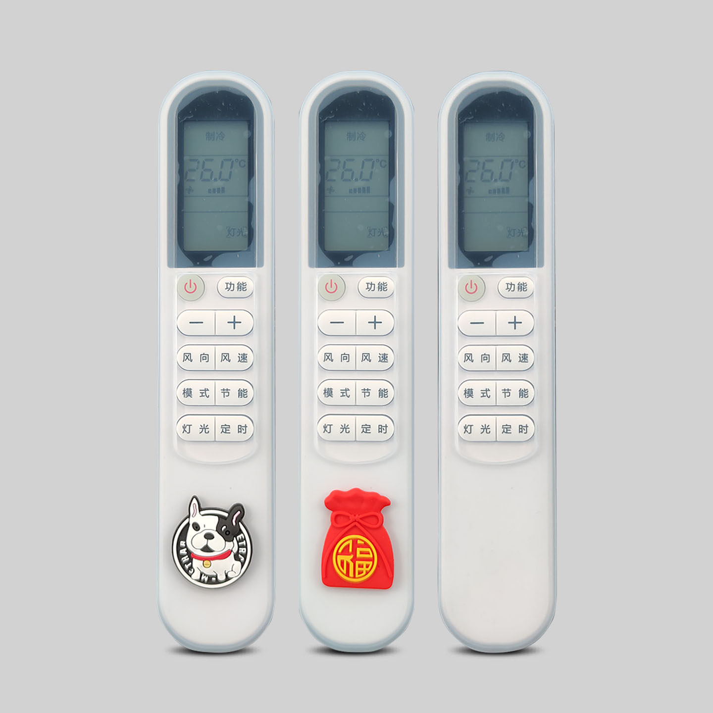 适用于TCL空调遥控器保护套高清透明软硅胶套防摔防尘罩防水可爱