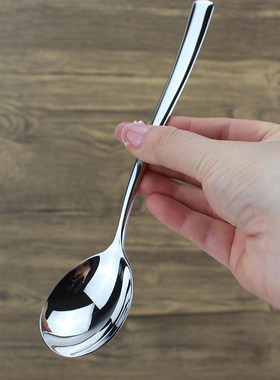 出德国鼎奢gott*s【超漂亮曲线】主餐勺 超厚重18/10不锈钢高304