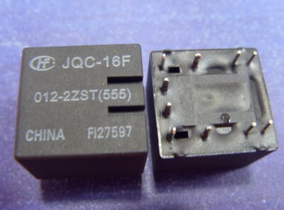 功率继电器JQC-16F-012-2ZST(555) 汽车继电器芯片 十脚