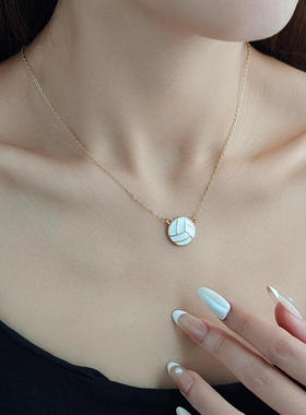 萌豆豆（饰品）锁骨链项链