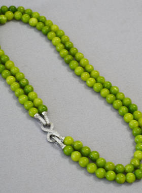 新中式小众设计复古清新橄榄绿色