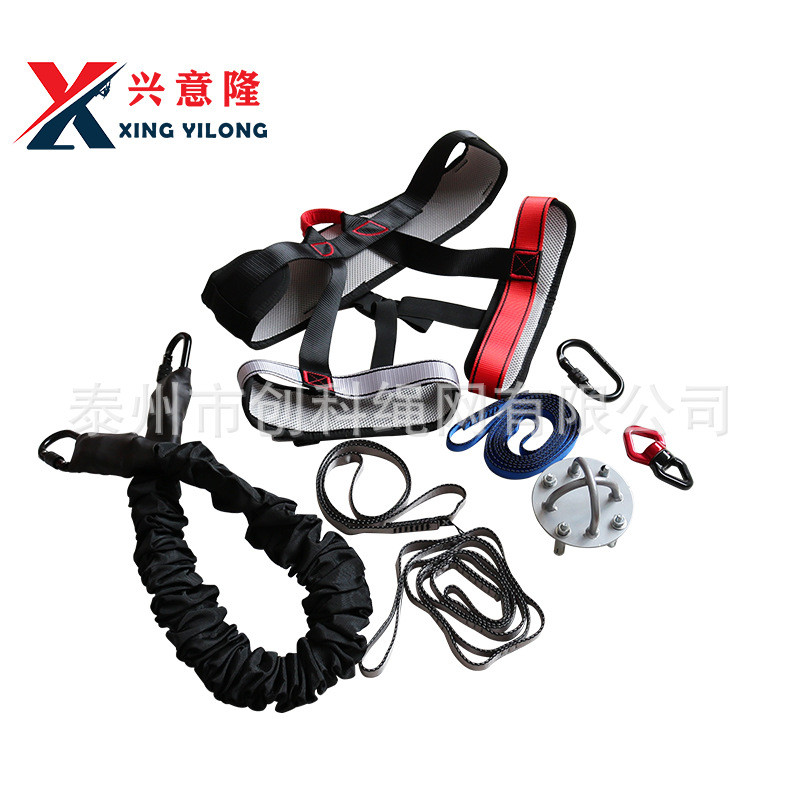 兴意隆瑜伽吊绳活力带套装5d魔力绳空中悬挂飞天瑜伽弹力带