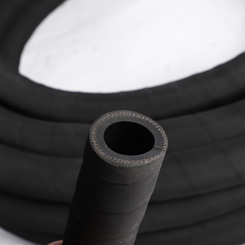 优质橡胶喷砂管耐热高压管冲砂管喷沙管泥浆管橡胶管耐磨黑色软管