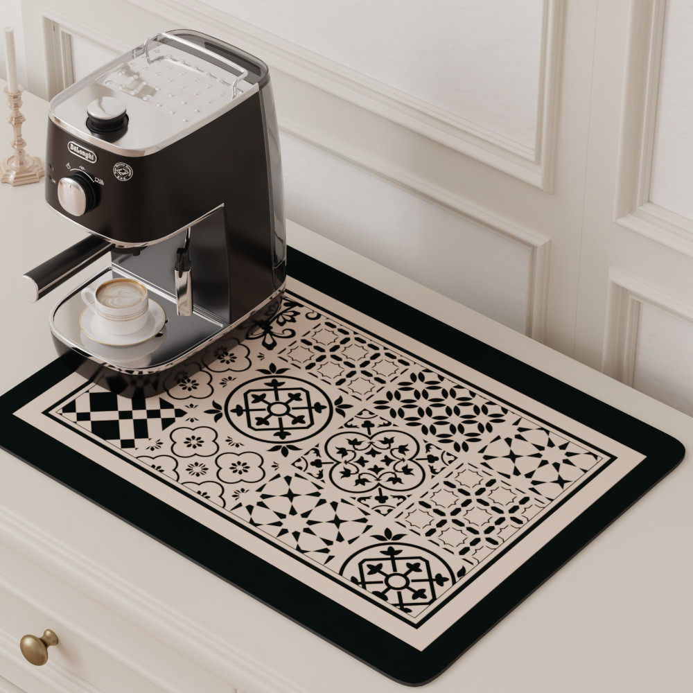 厨房台面沥水垫子洗手台咖啡机碗盘干燥垫吧台吸水杯垫免洗隔热垫,居家布艺,家用脚垫,淘宝优惠券,粉丝福利购,淘宝优惠卷