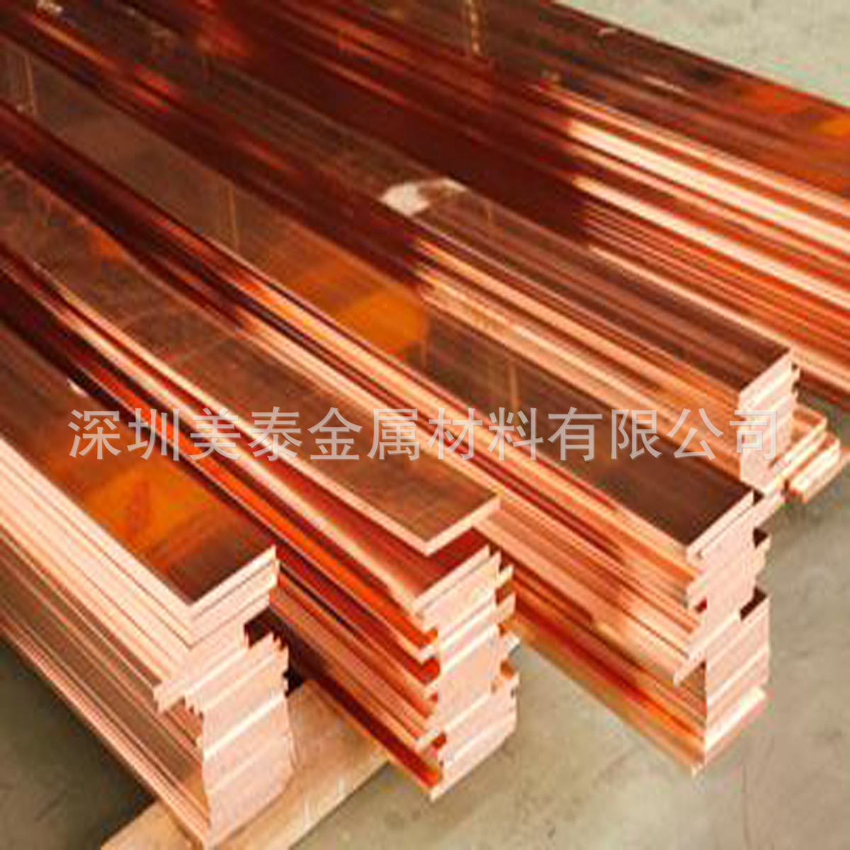 t2紫铜排导电接地镀锡排紫铜紫铜排c1100紫铜排打孔折弯加工