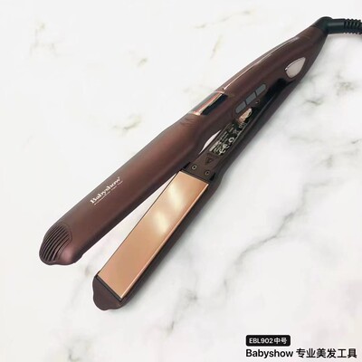 热销意卷龙babyshow直发器直博两用陶瓷釉不伤发发型师化妆师造型