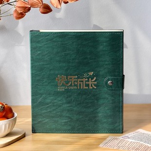 成长纪念册家庭大容量宝宝相册本记录6寸5影集情侣六五照片收纳簿